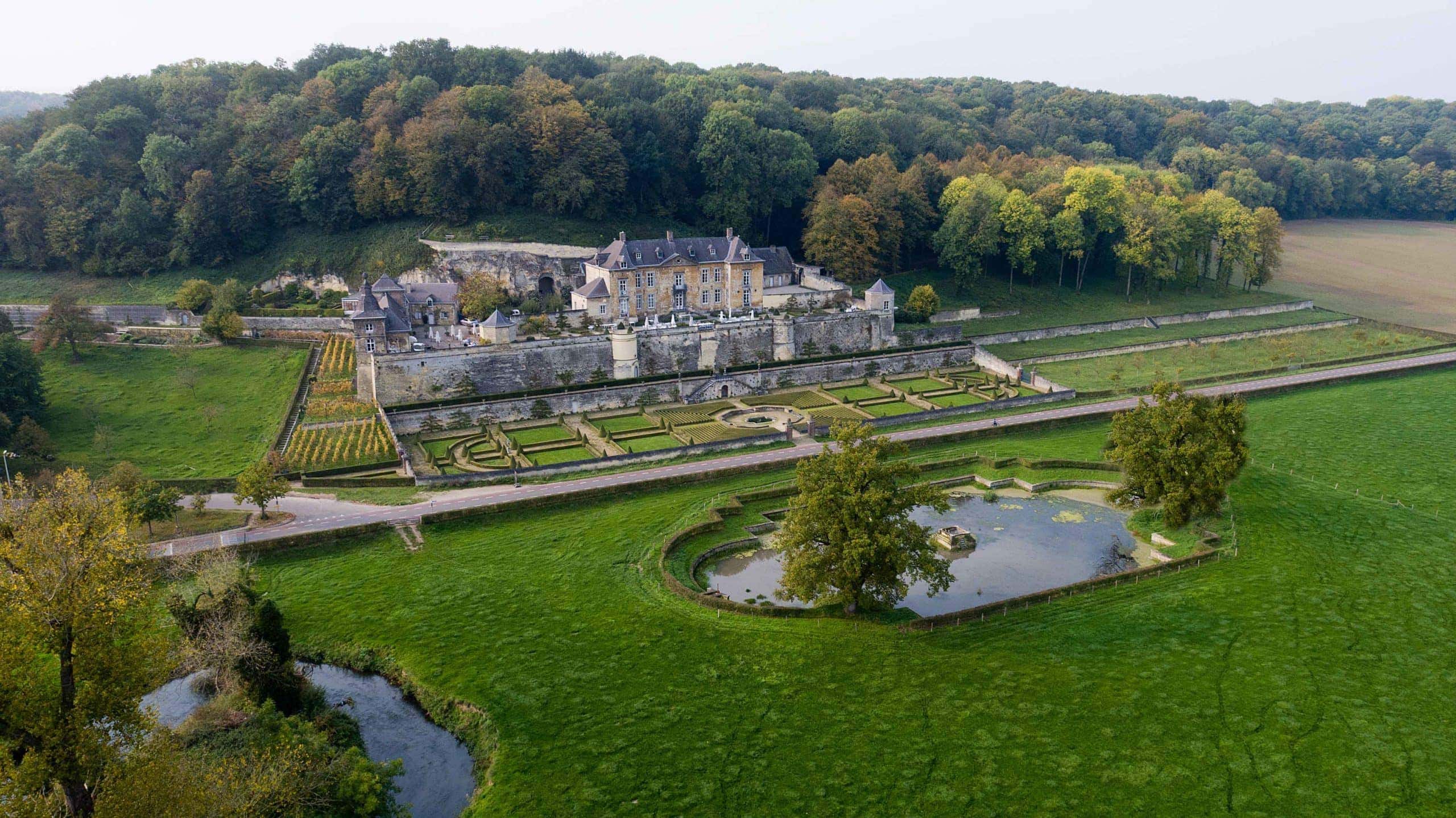 Een rondje over het landgoed van Château Neercanne